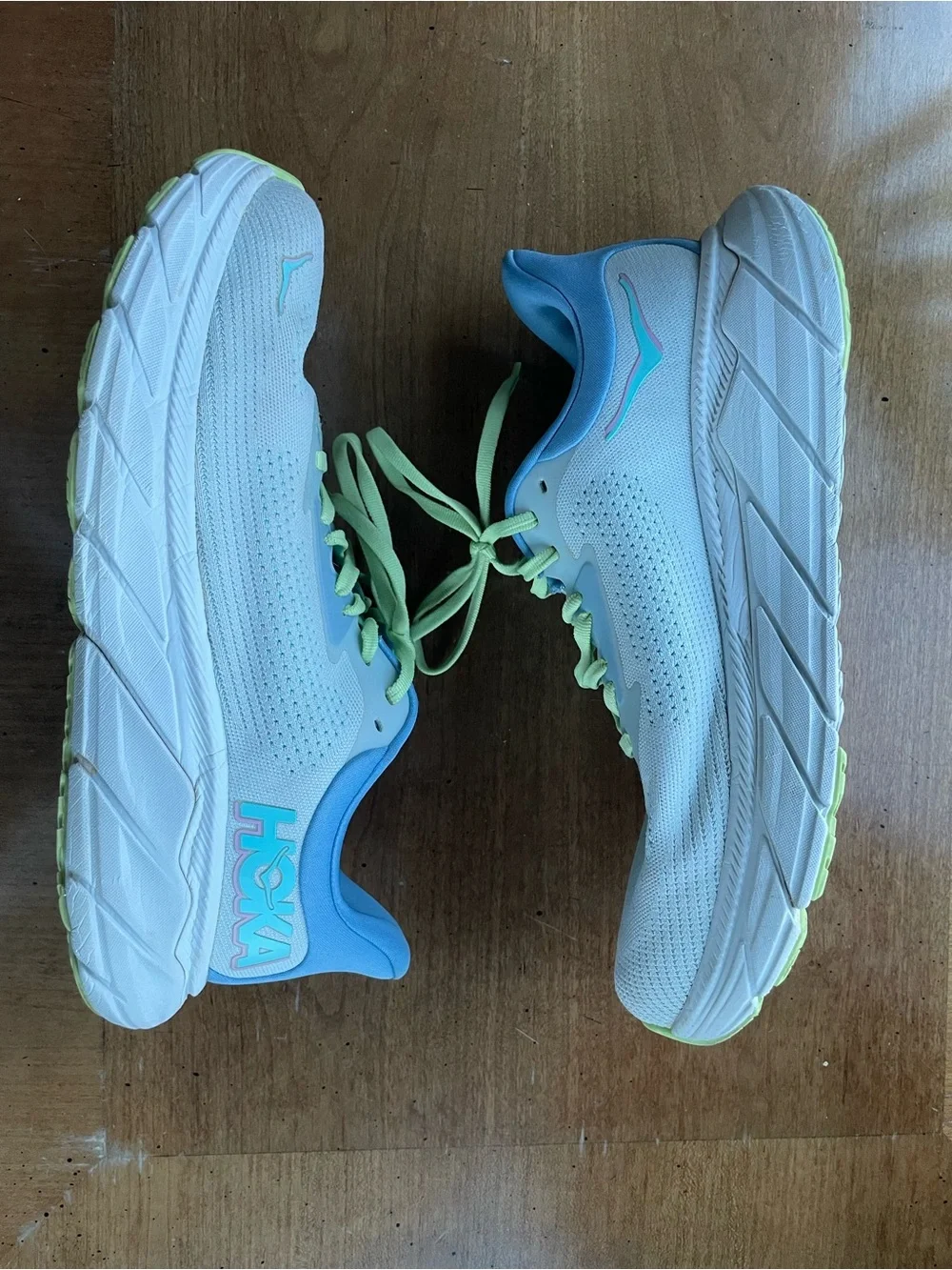 Hoka One One Arahi 7 Running Sneakers Illusion Dusk Blue Women's 10.5 Wide